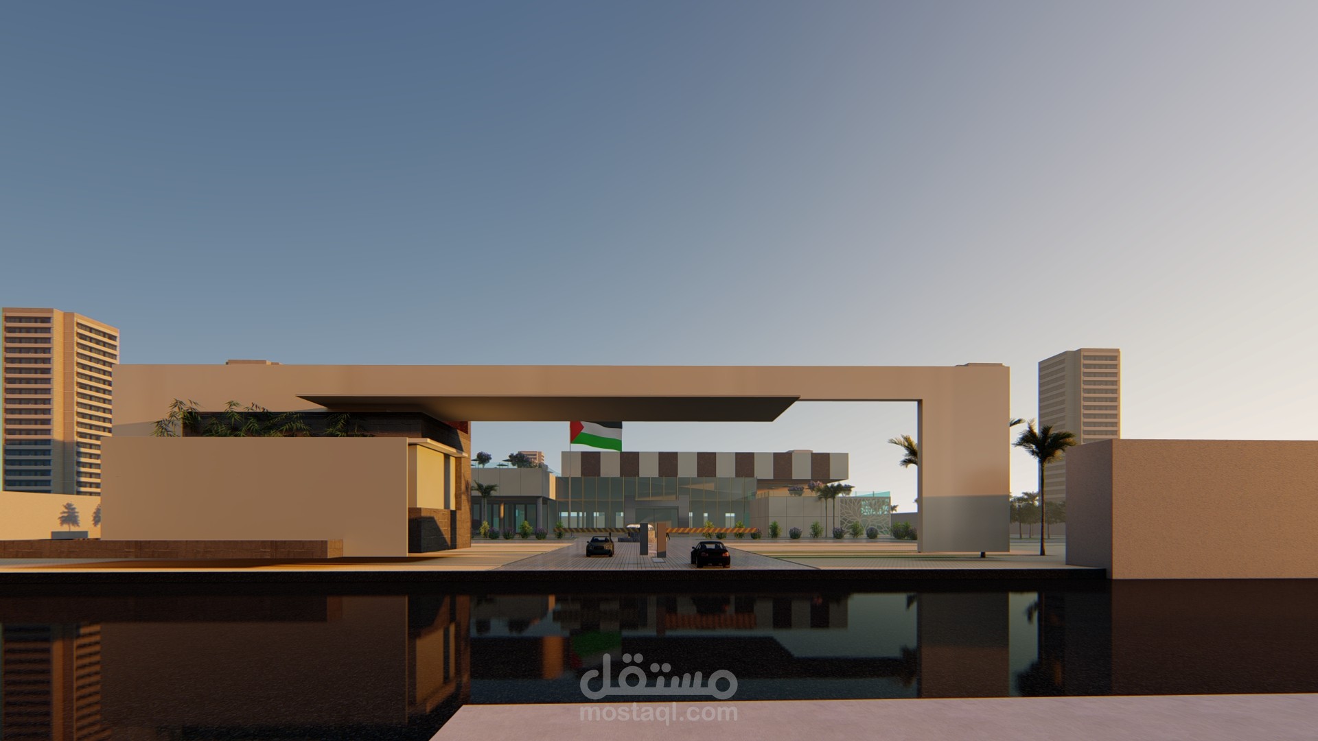 تصميم سفارة