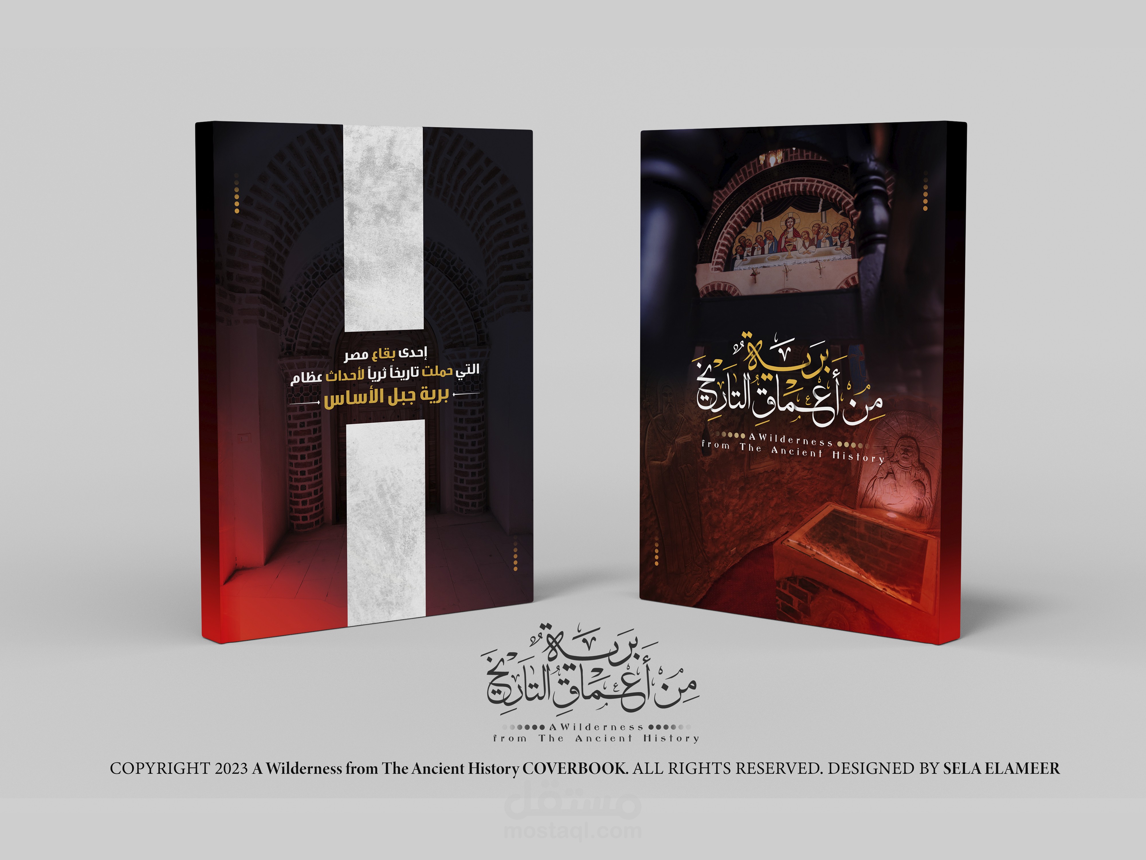 غلاف كتاب برية من أعماق التاريخ