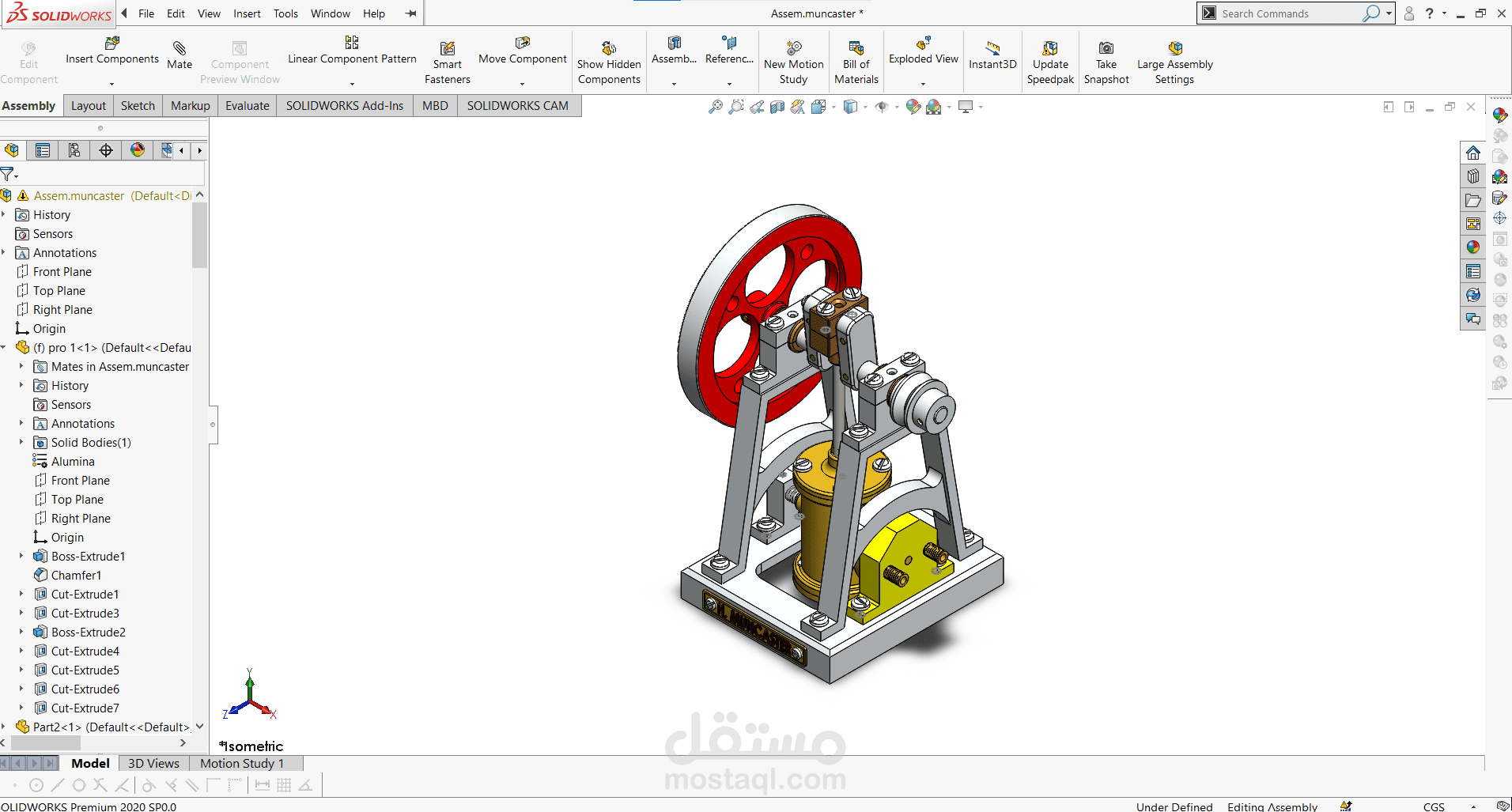 3D Muncaster Machine