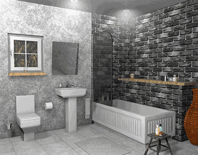 تصميم bath room