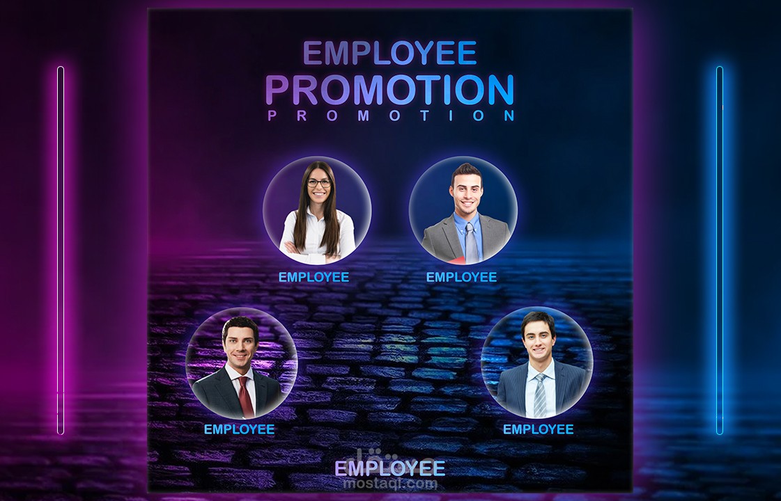 بوست ترحيب بموظيفن جدد لشركة المتميزين