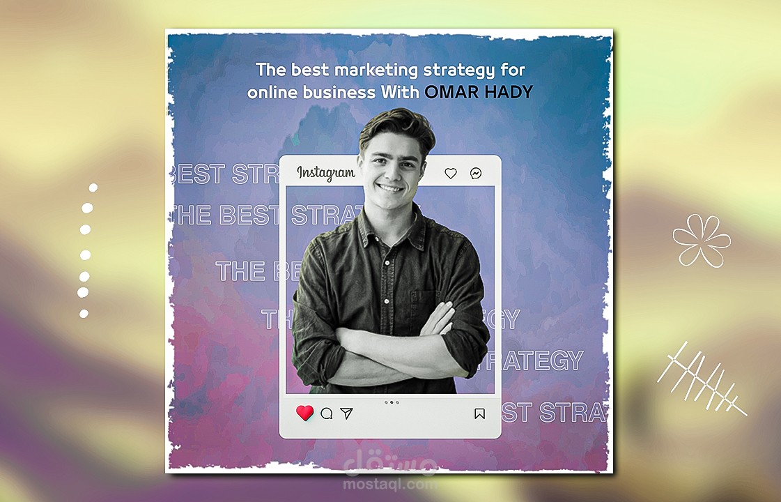 بوست انستجرام تعريفي