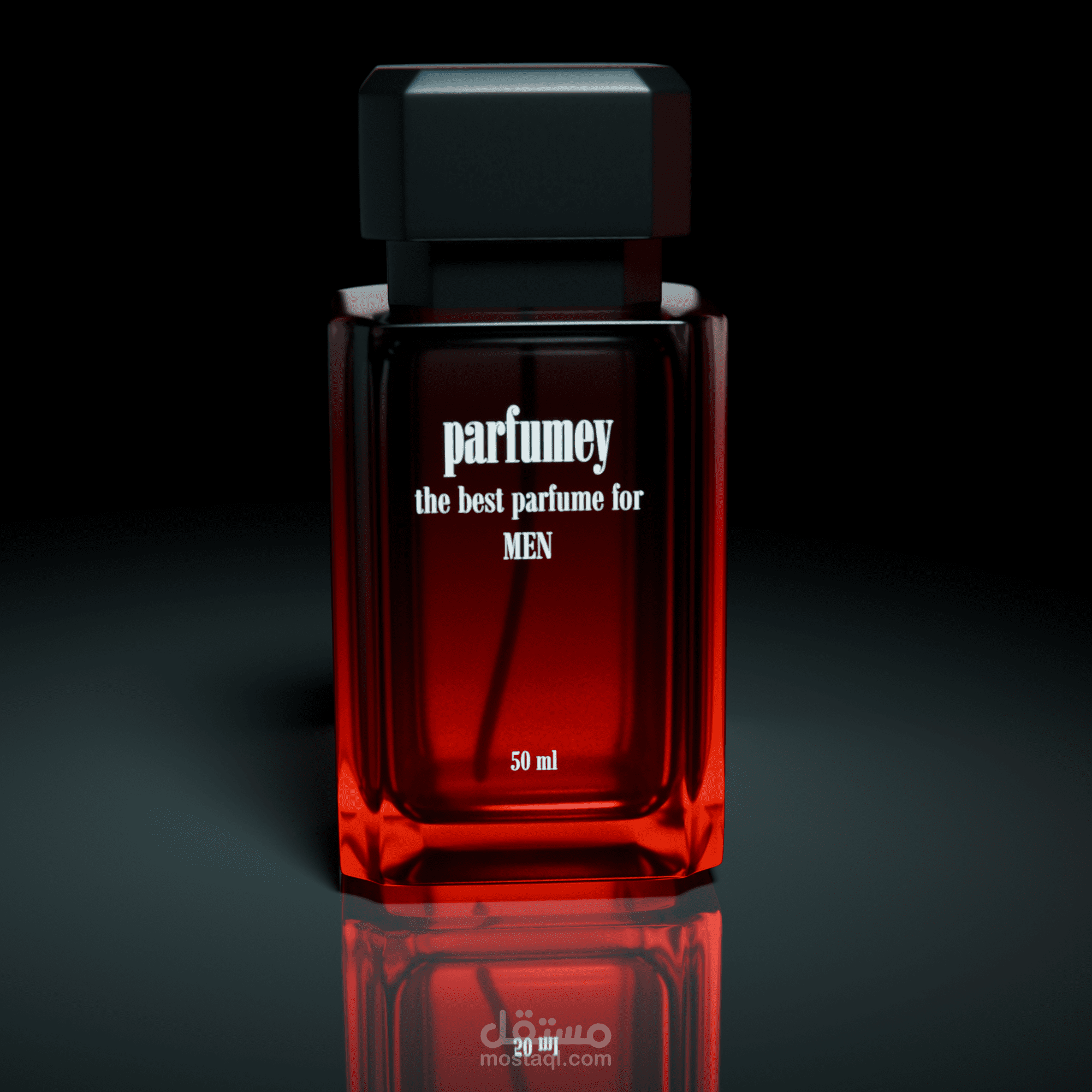 Parfume 3D render