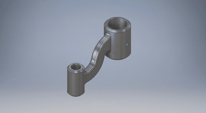 تصميم باستخدام برنامج Autodesk Inventor