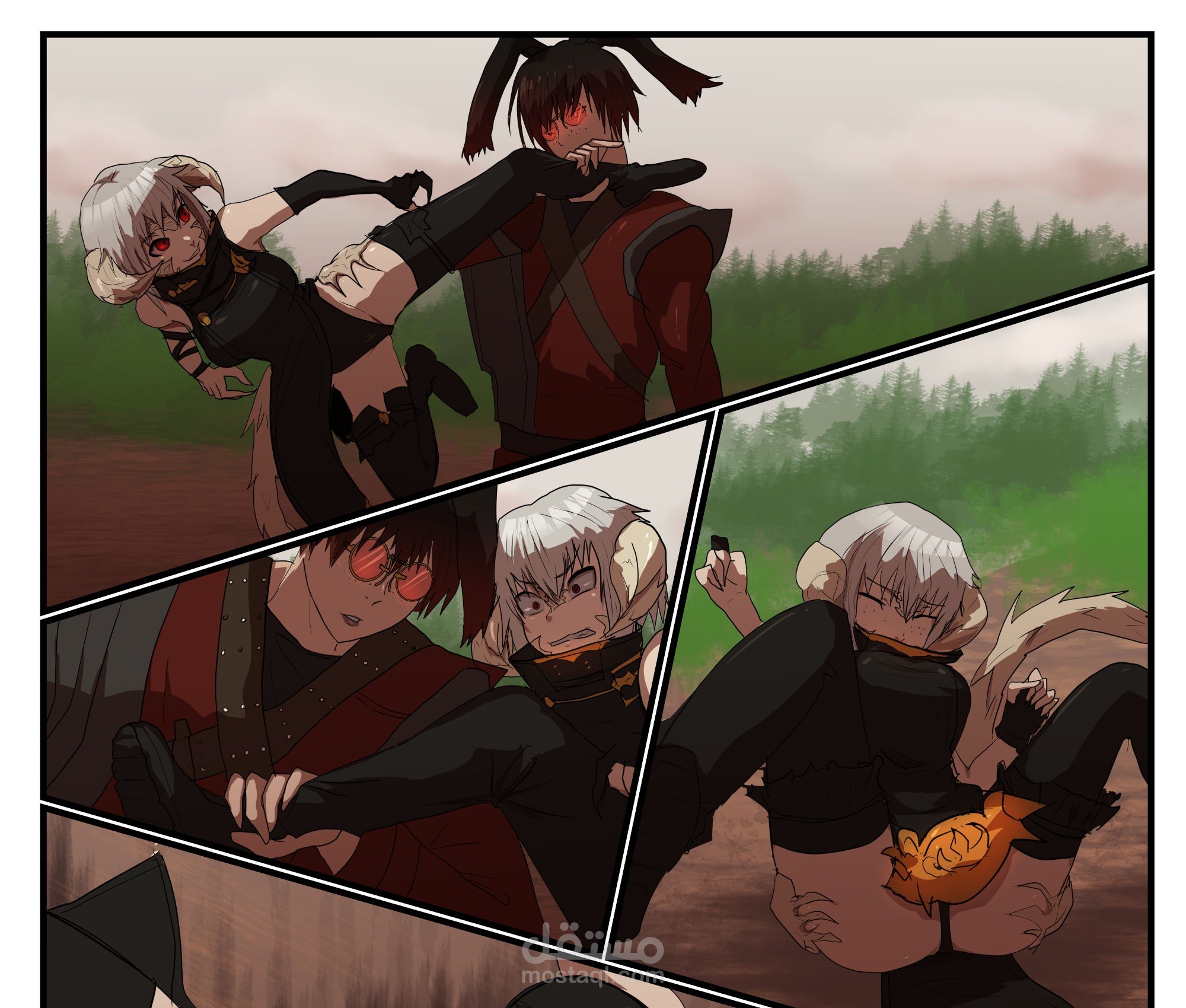 القصص المصورة