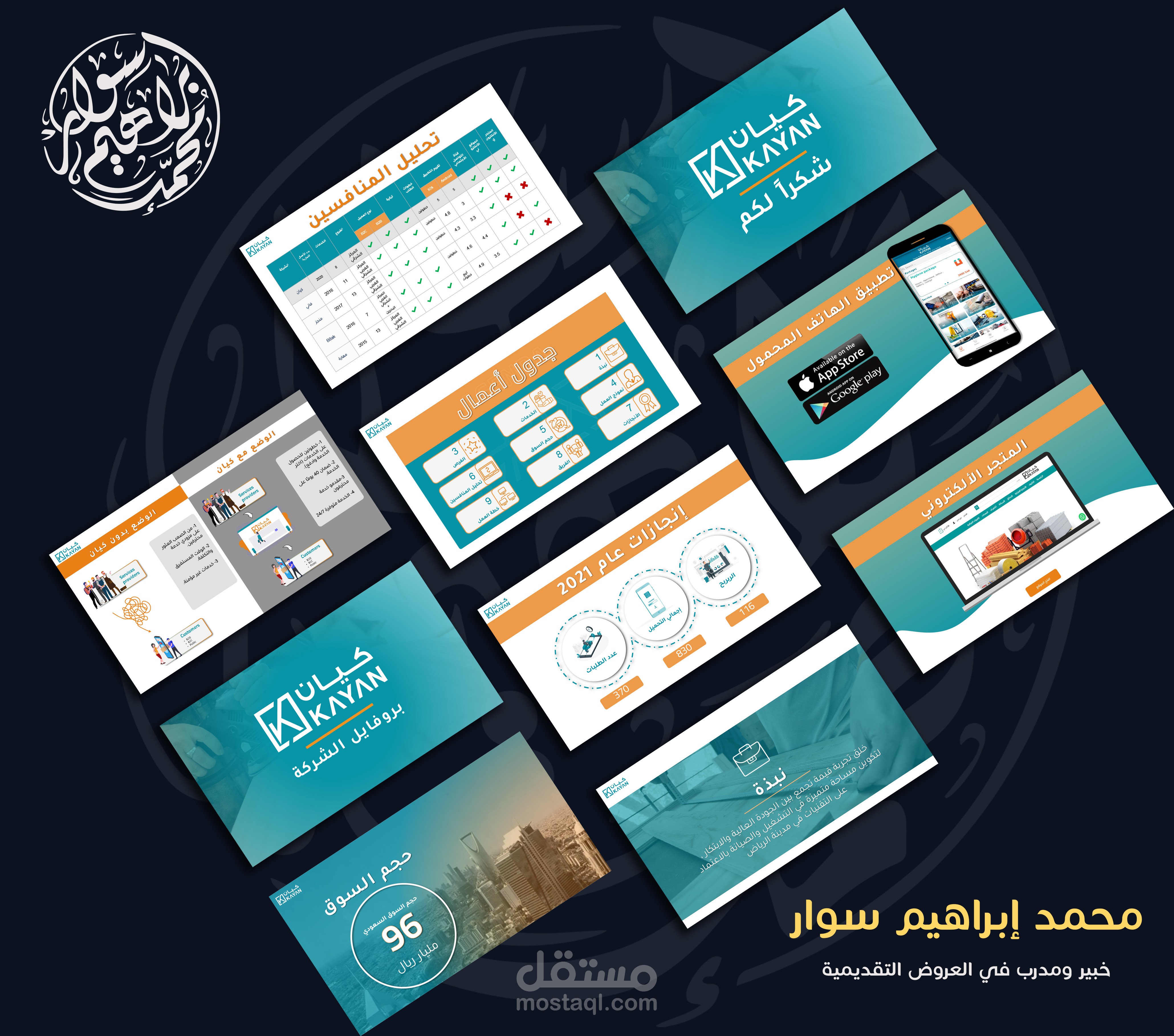 عرض تقديمي - بروفايل شركة سعوديّة