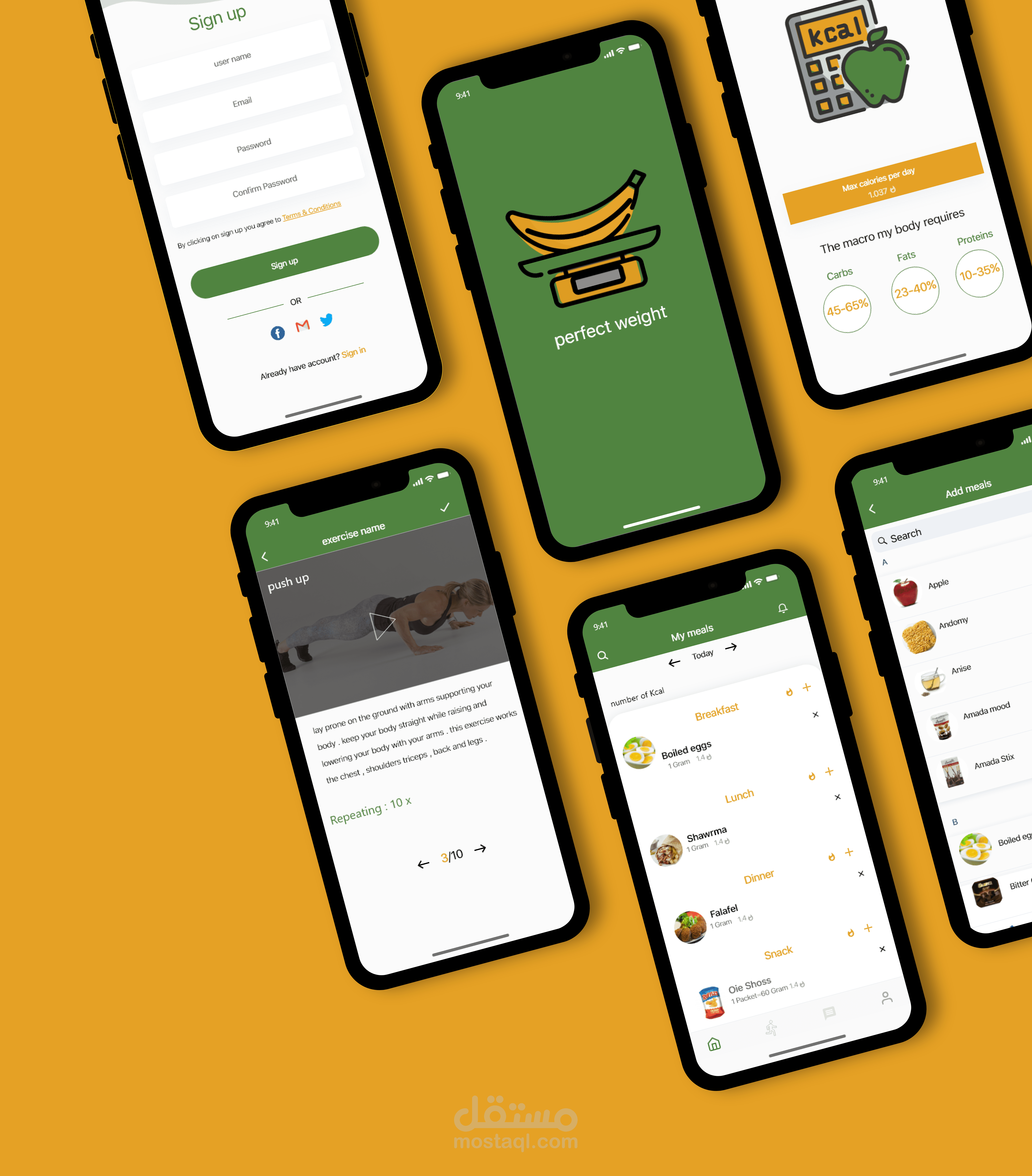 تصميم ui ل تطبيق بنظام ios