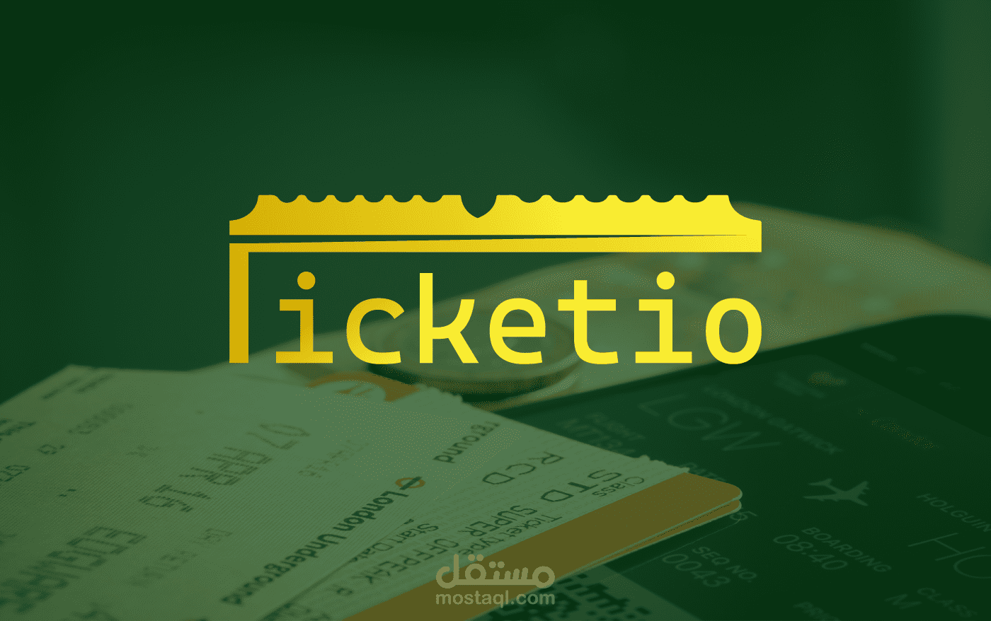 TICKETIO | Logo Design