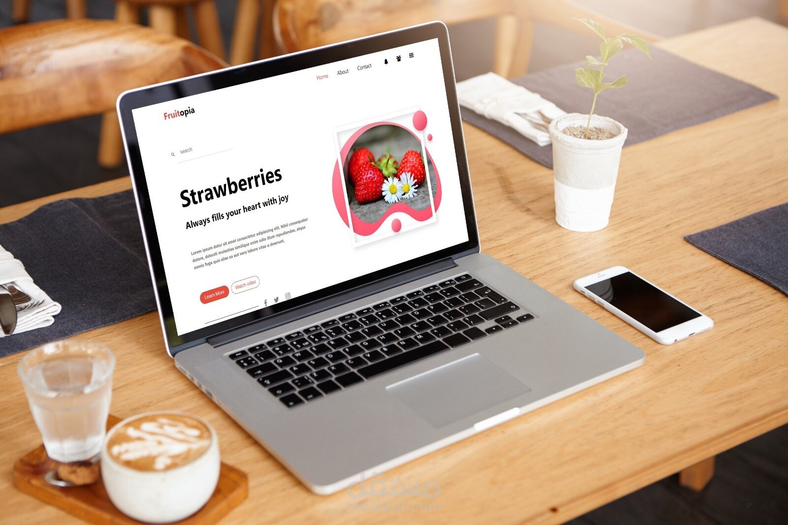 برمجة واجهة أمامية PSD To HTML