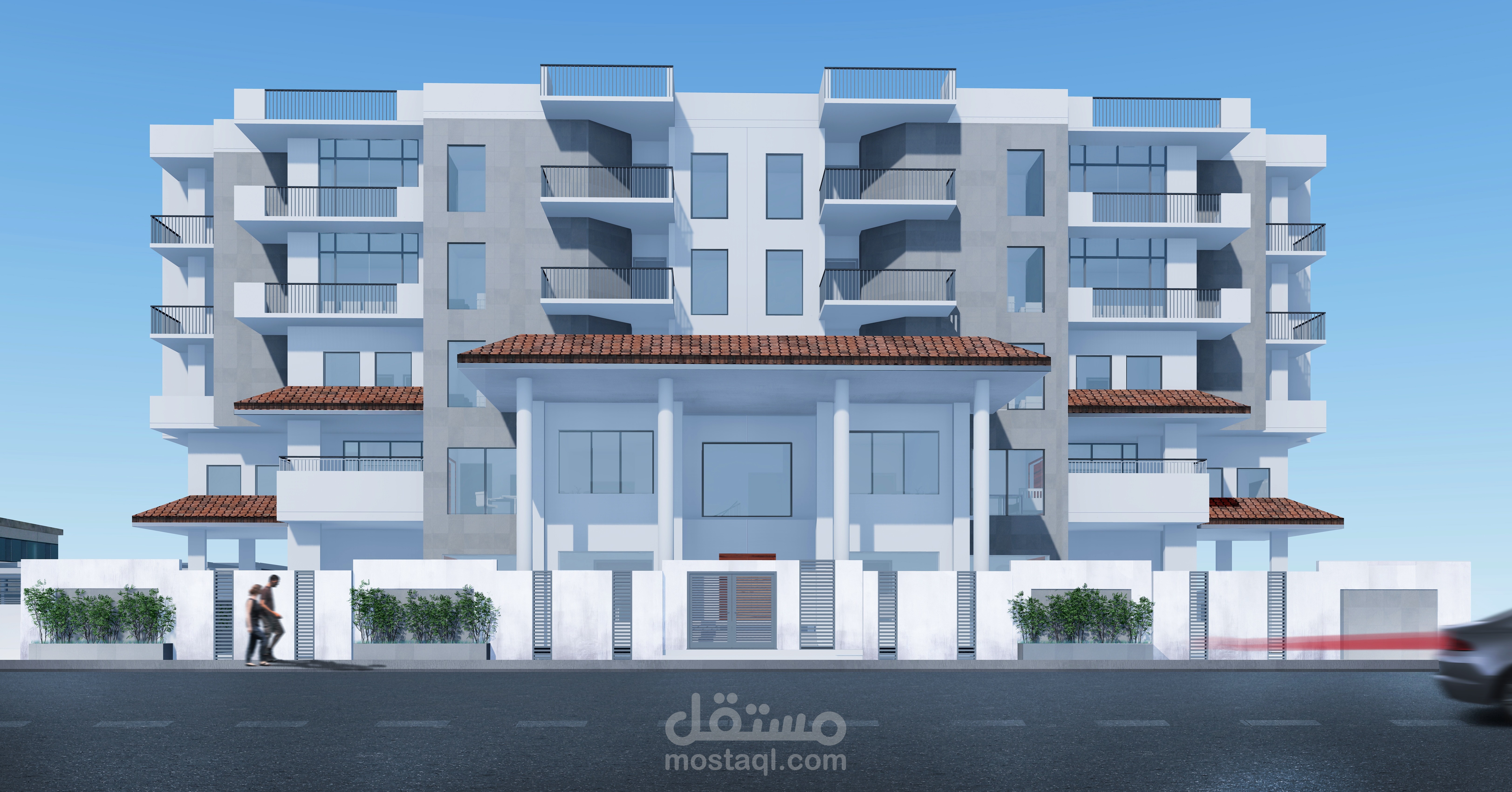 تصميم لمبنى سكني | Residential building design