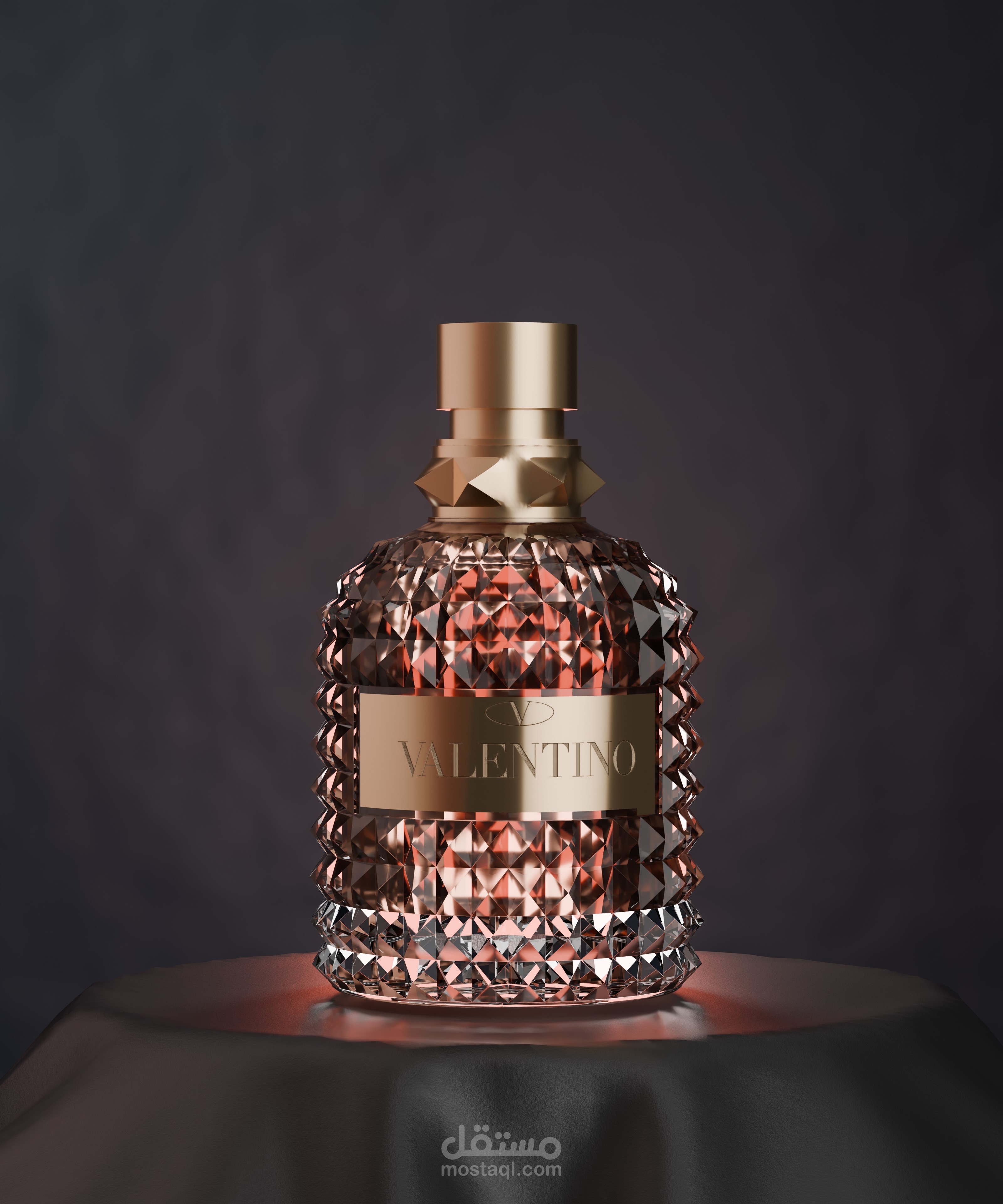 نموذج 3D لعطر