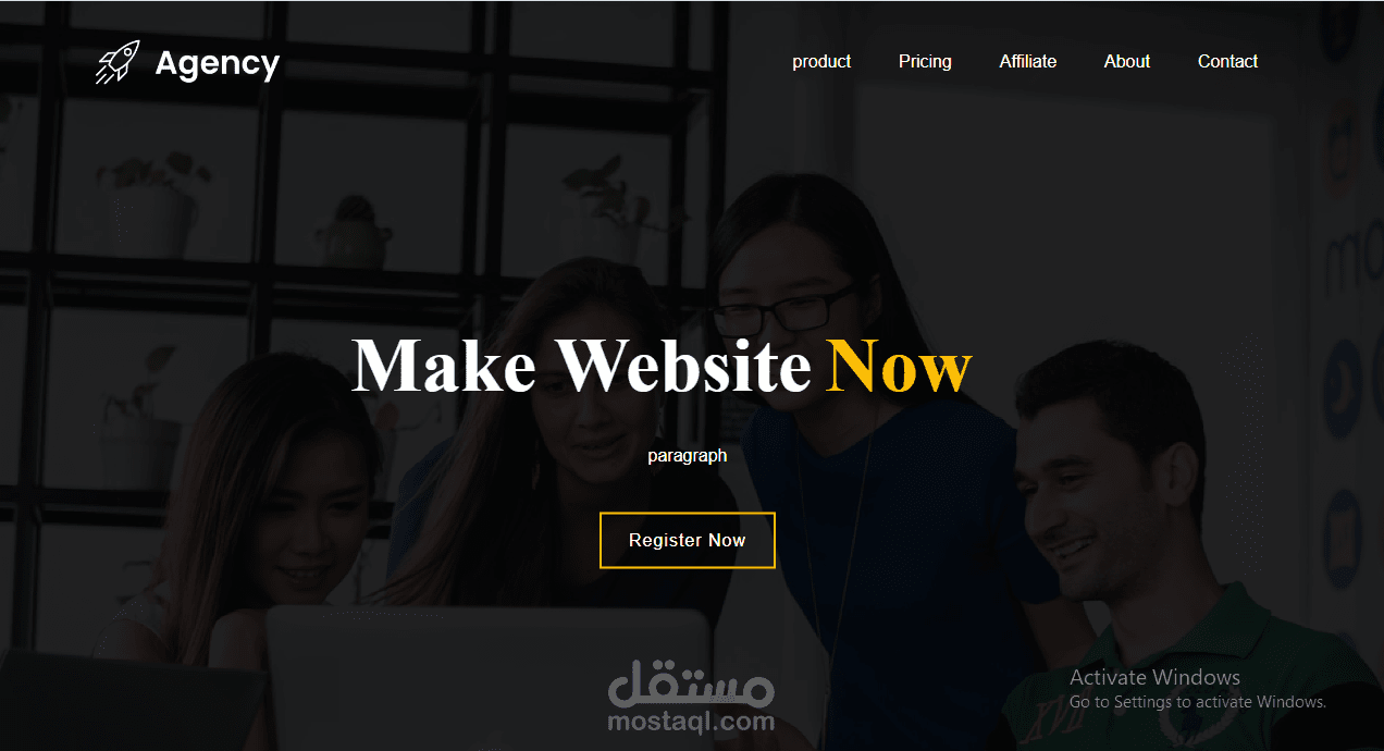 Make website
