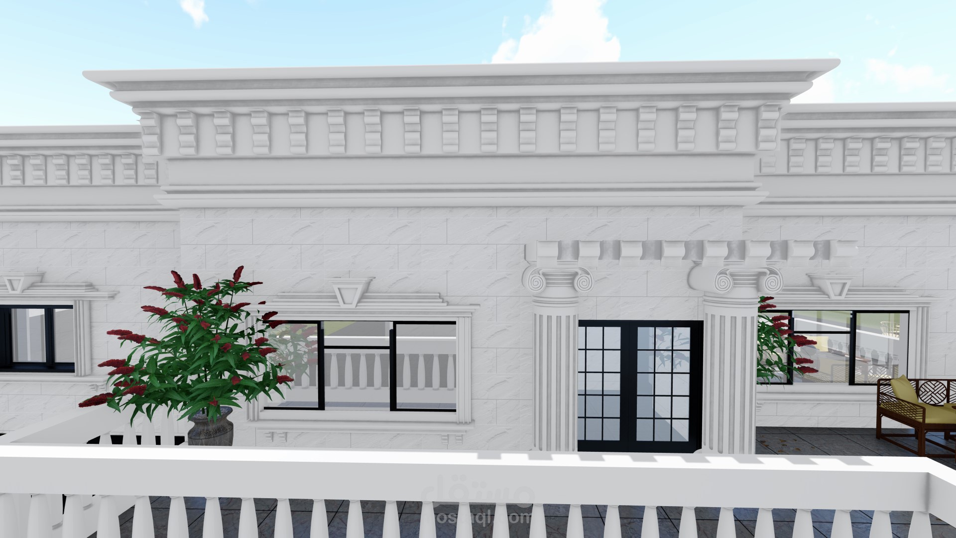 neoclassic villa