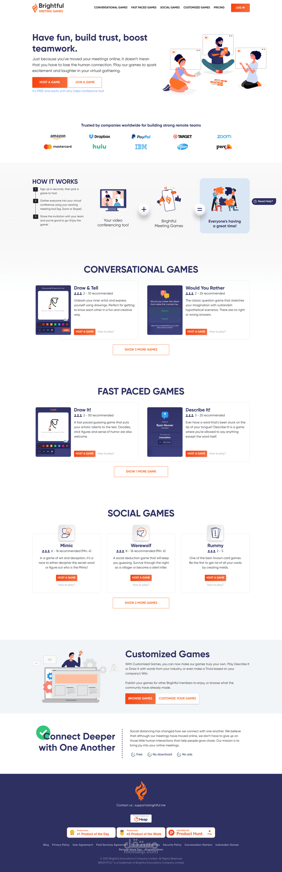 landing page / صفحة هبوط