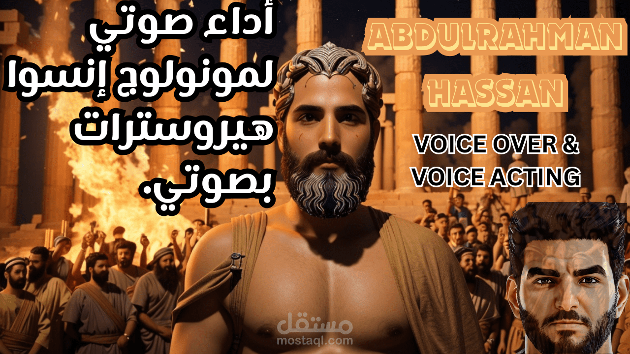أقدم لكم خدمة الأداء الصوتي بشكل إحترافي