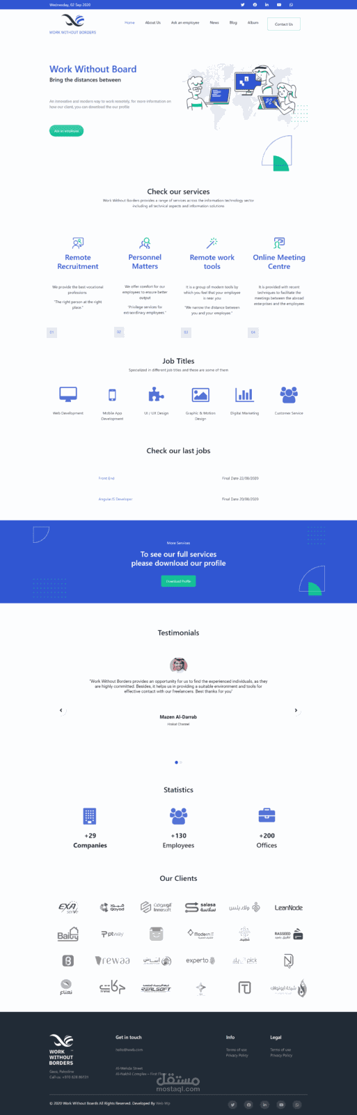 web wordpress