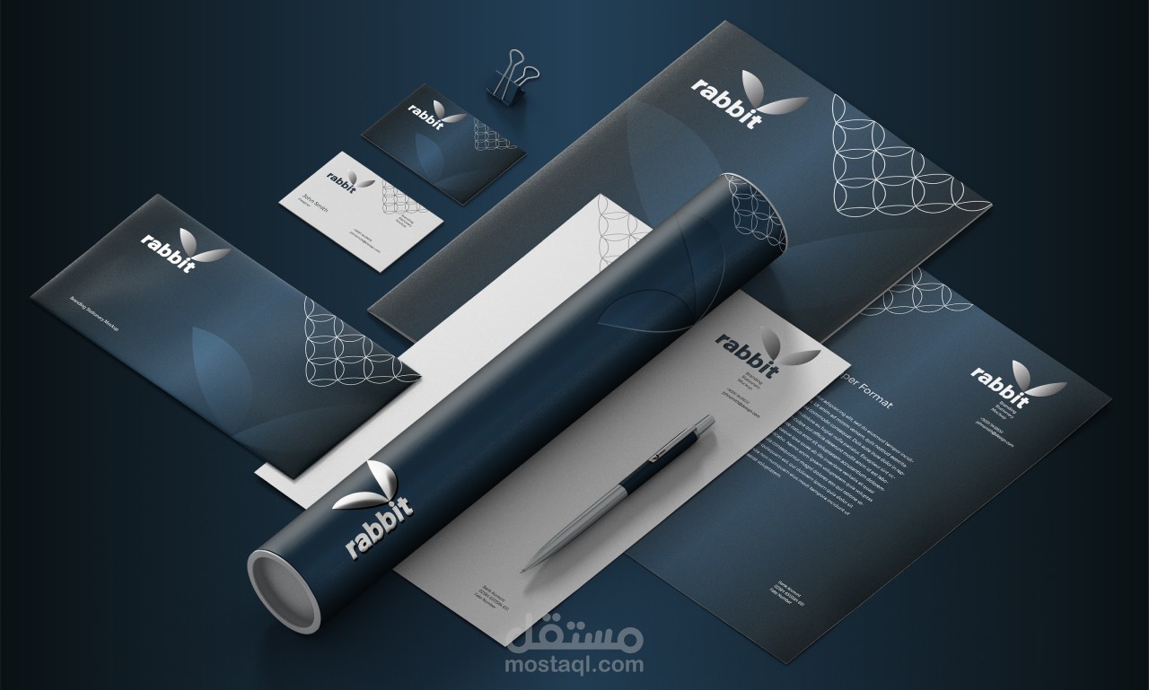 هوية بصرية احترافية! ماشاء الله! قرة عين لي ولك!