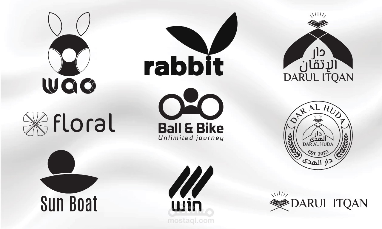 تصميم الشعارات كمثل الشركات العملاقة!