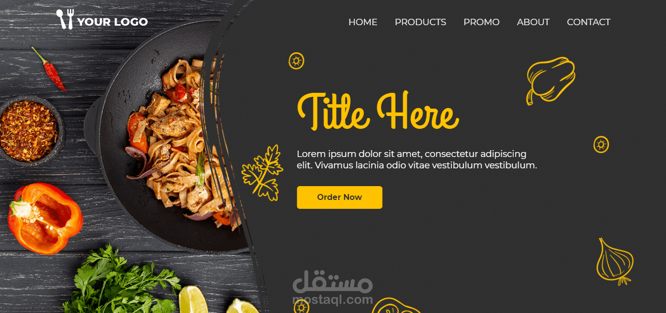 Responsive Landing Page - صفحة هبوط متجاوبة مع جميع الاجهزة