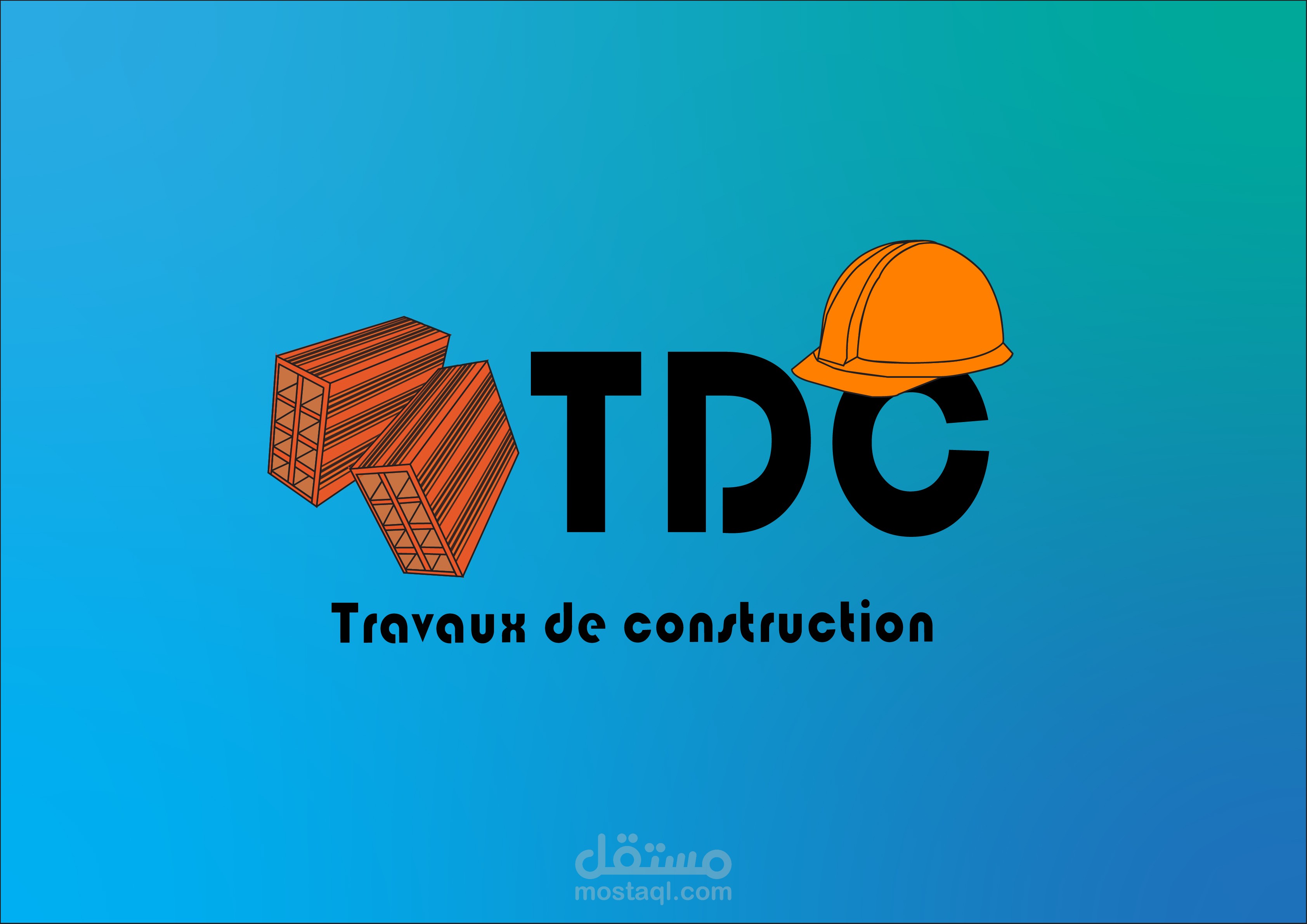 Logo for construction work