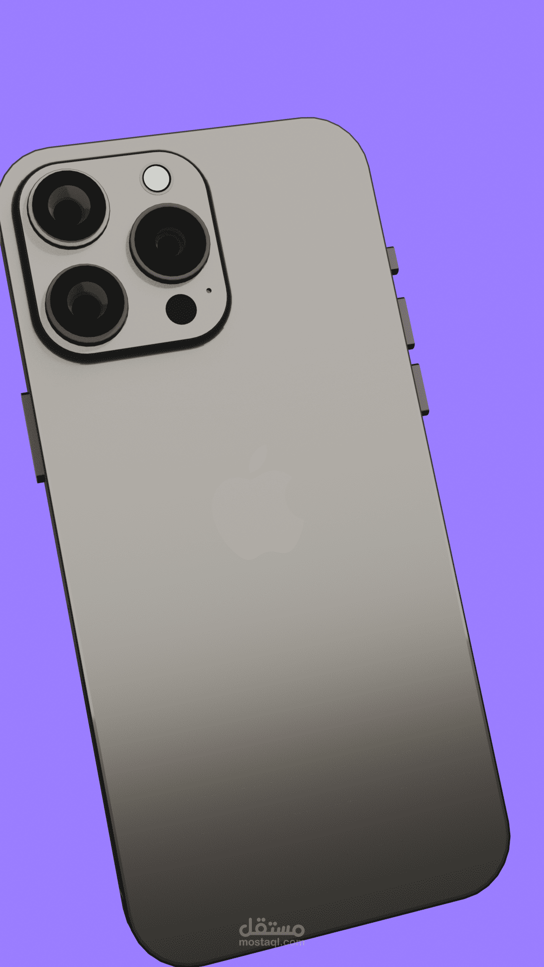 iphon 3d blender project