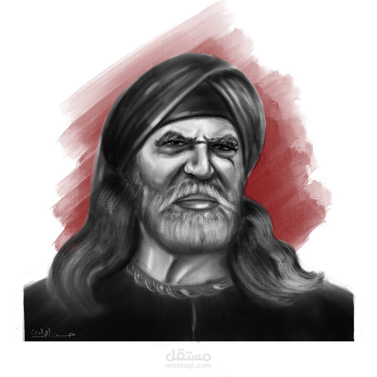 رسم شخصيات عربية
