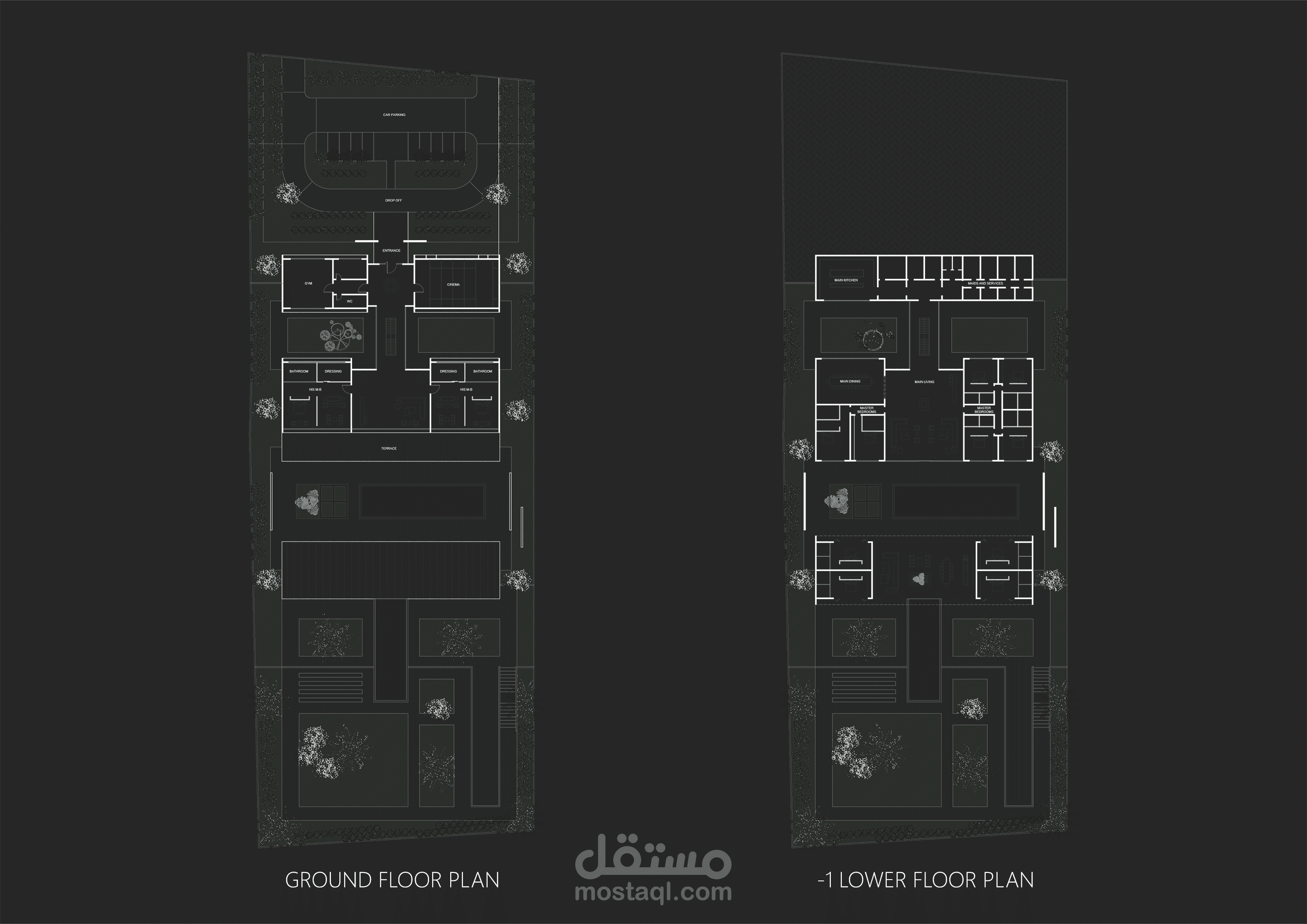 تصميم قصر لزبون خليجي في لبنان