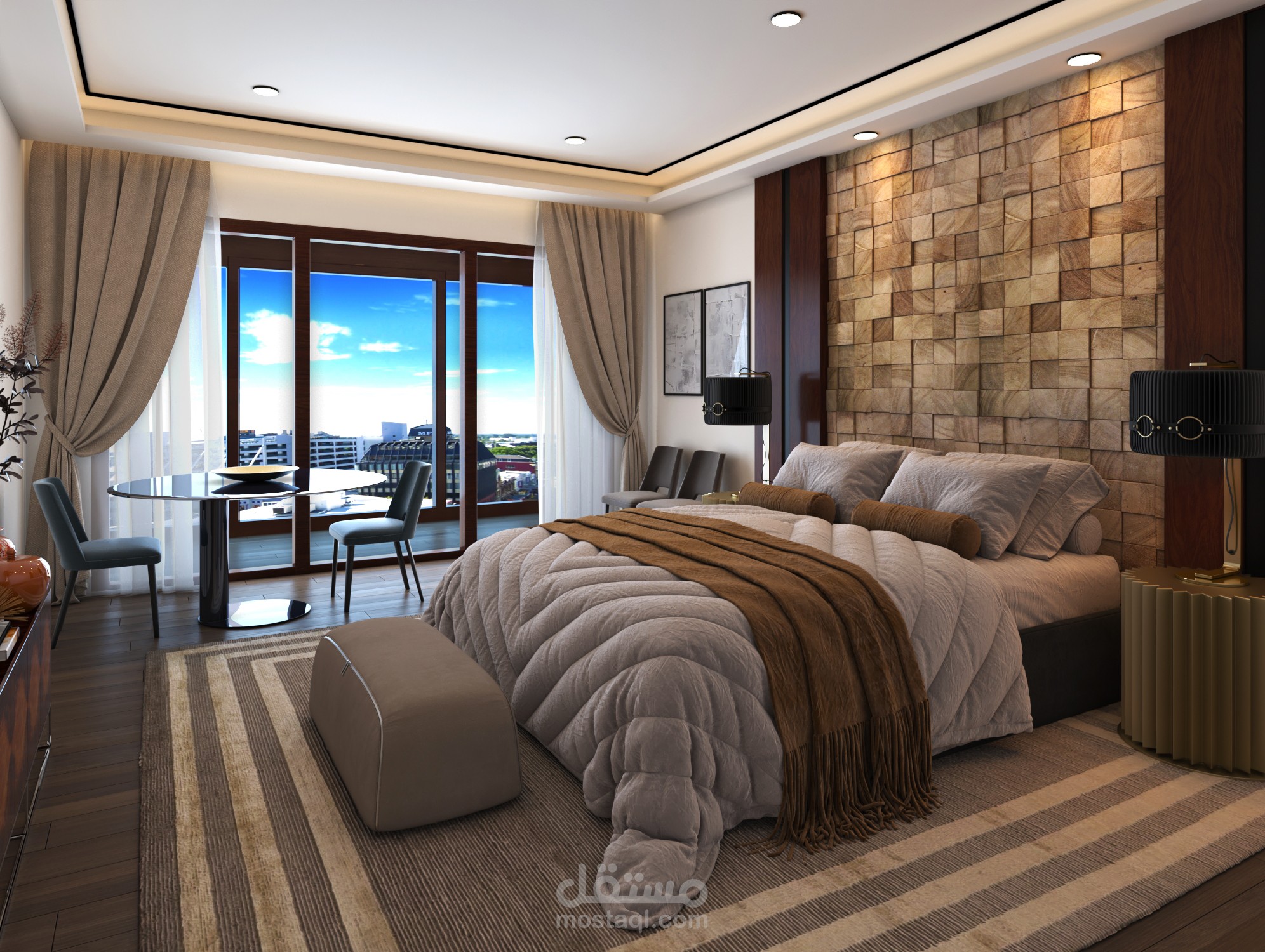 تصميم غرفة نوم مودرن