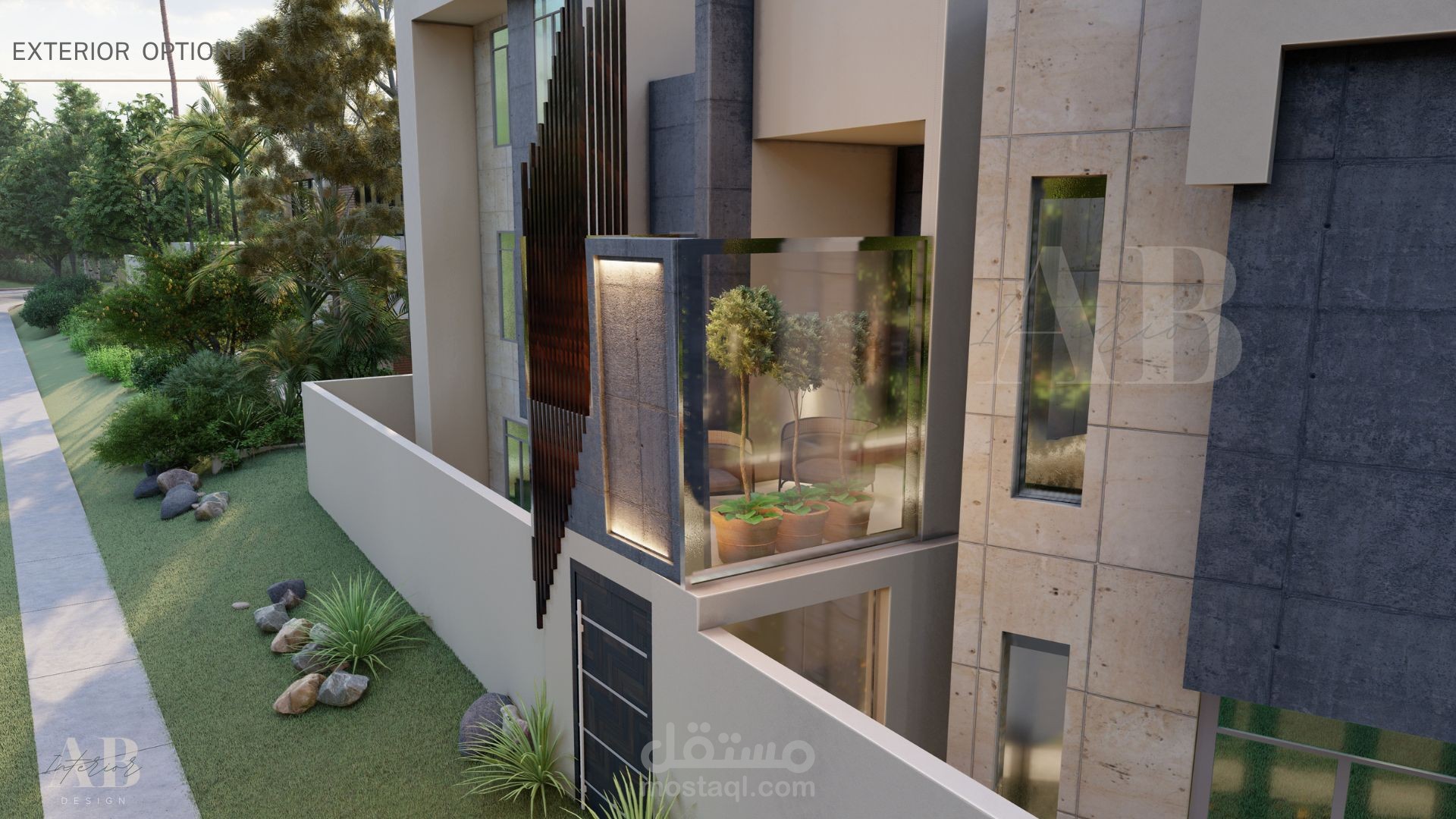 تصميم واجهات خارجية