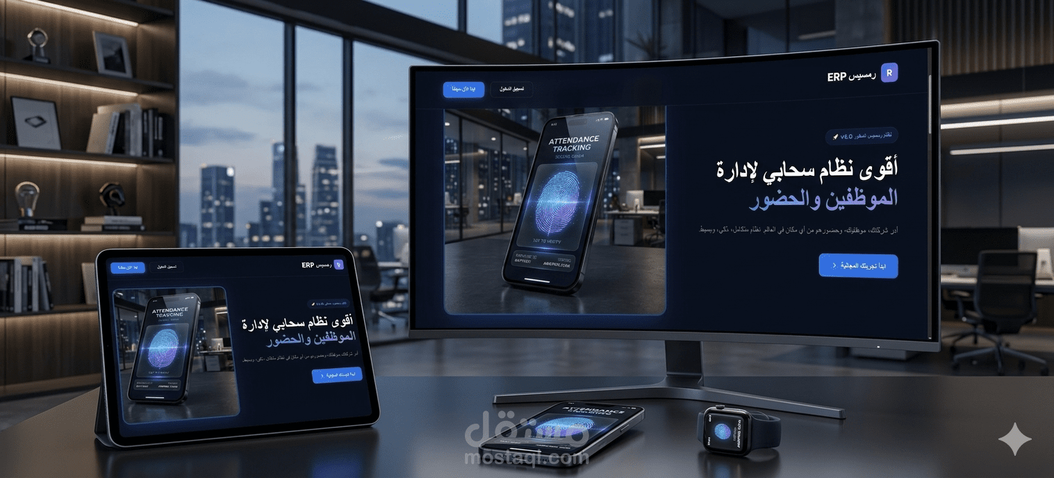 سيستم حضور وانصراف من خلال الكاميرا