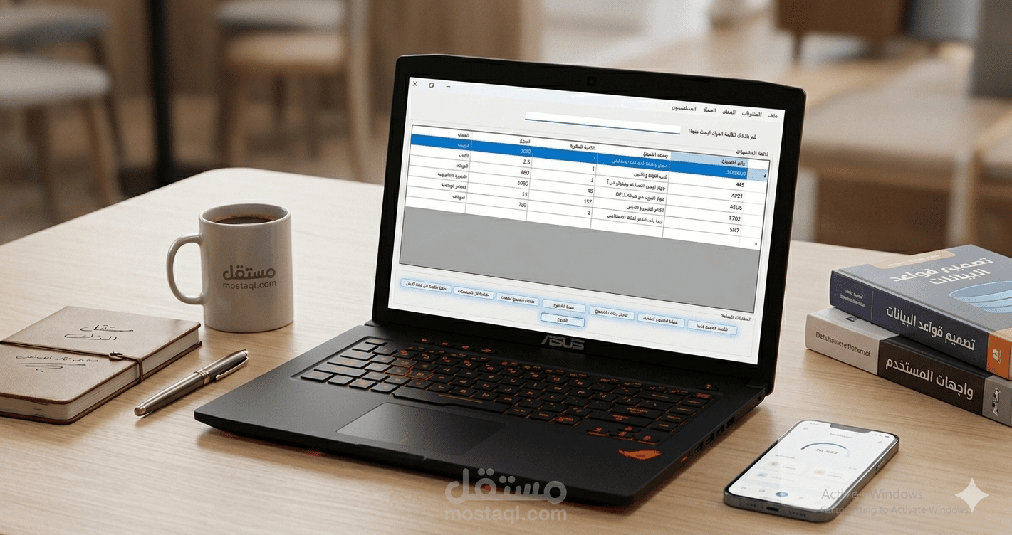 نظام إدارة مبيعات ومخزون احترافي باستخدام C# و SQL Server