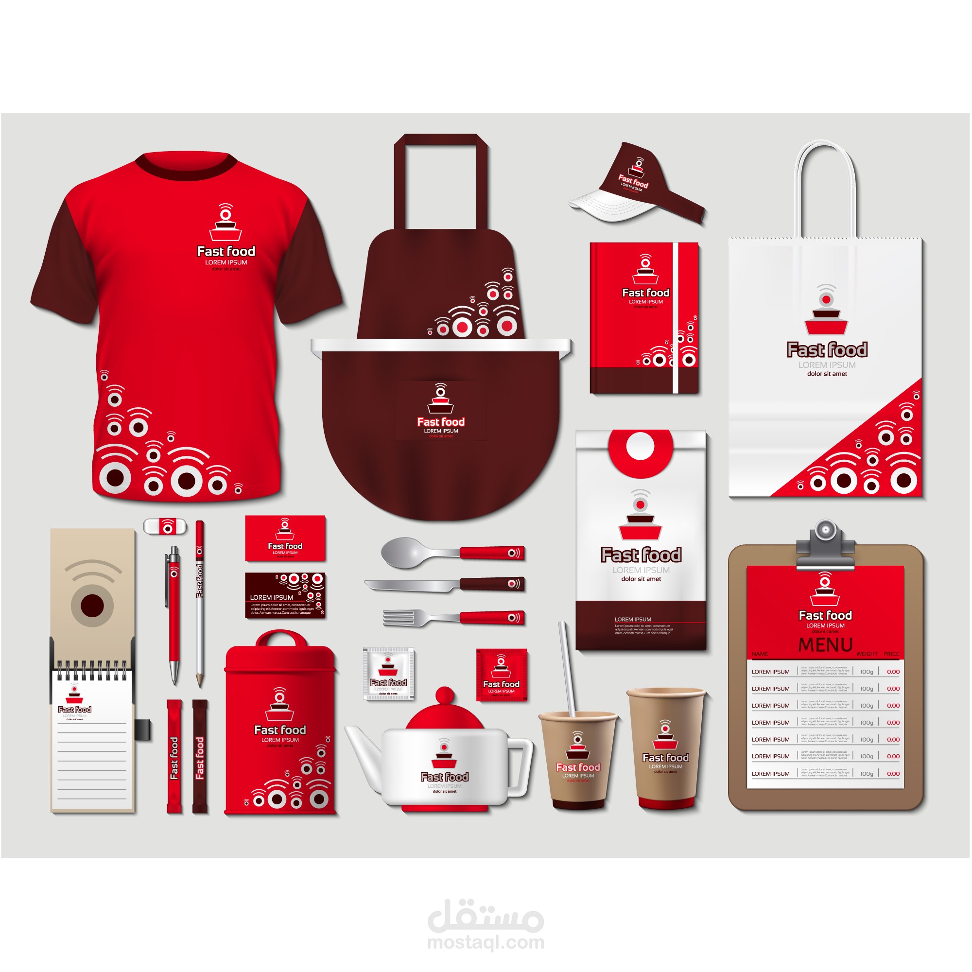 red cofee shop