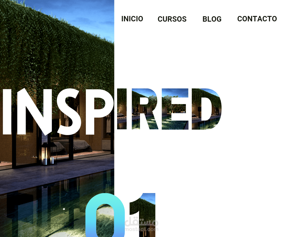 تصميم وجهة website