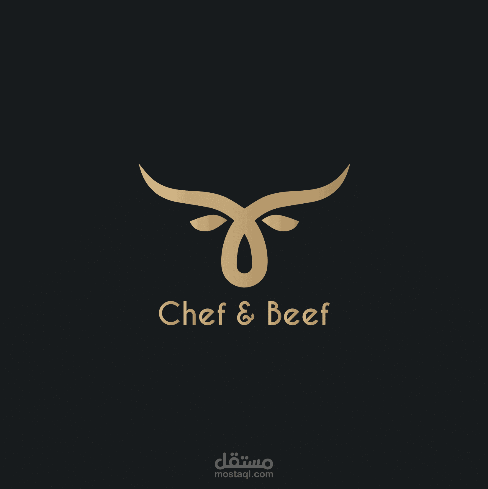 تصميم لوجو لمطعم شيف برجر
