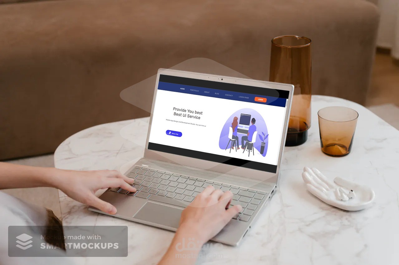 Responsive webpage with all screens