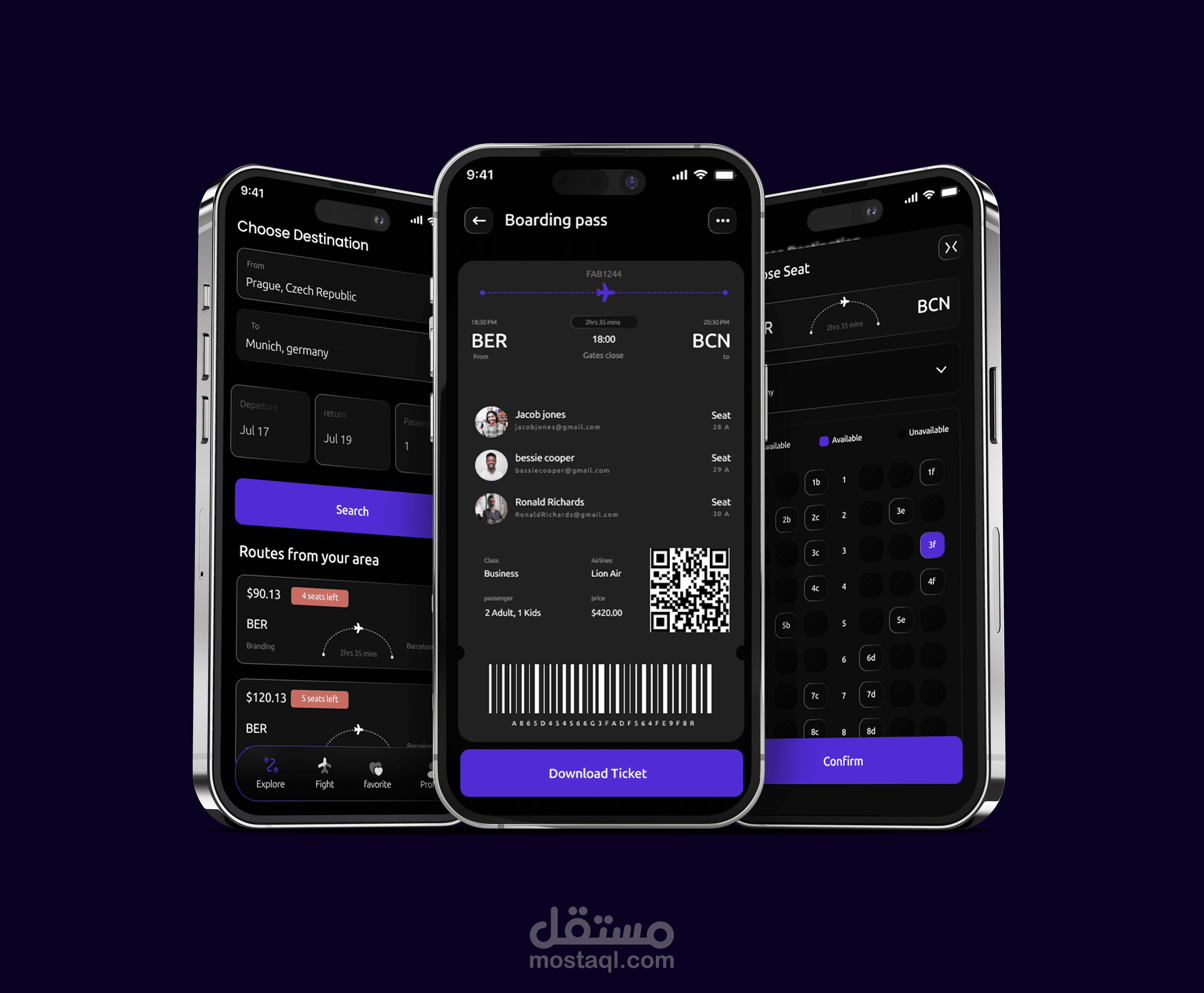 Flight App - UI/UX Project