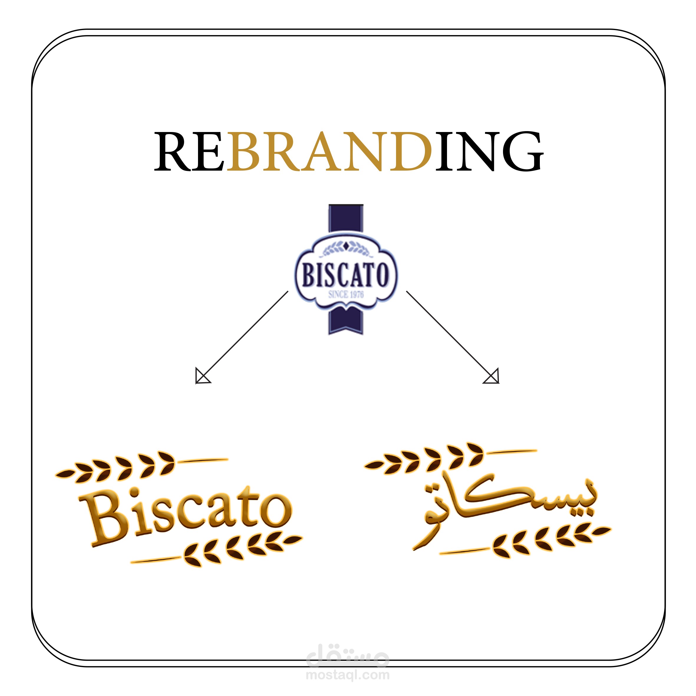 تعديل لوجو بسكاتو (Rebranding)