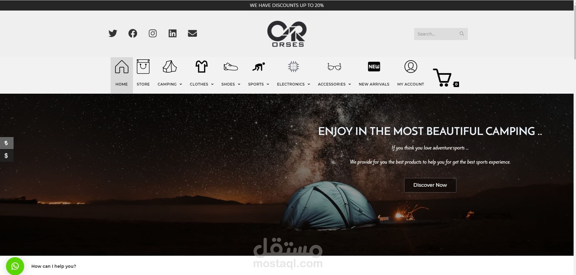 Ecommerce WordPress + Woocommerce
