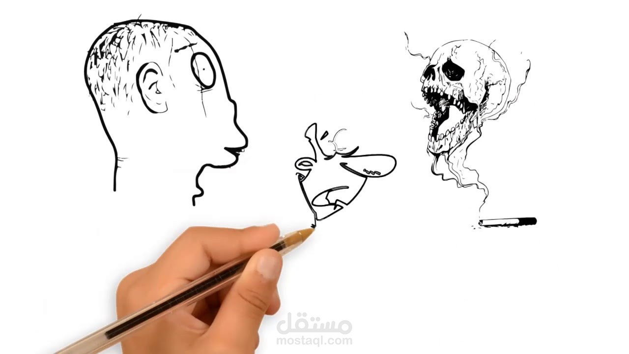 مصمم فيديوهات وايت بورد