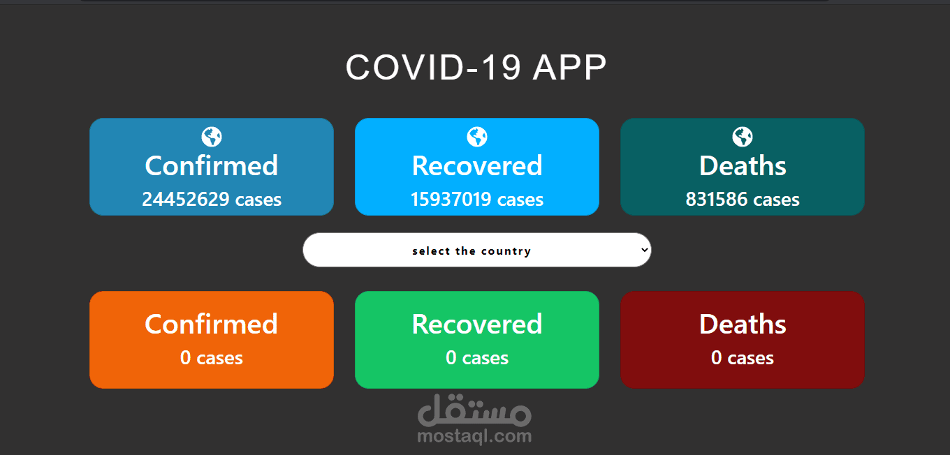 covid-19 application