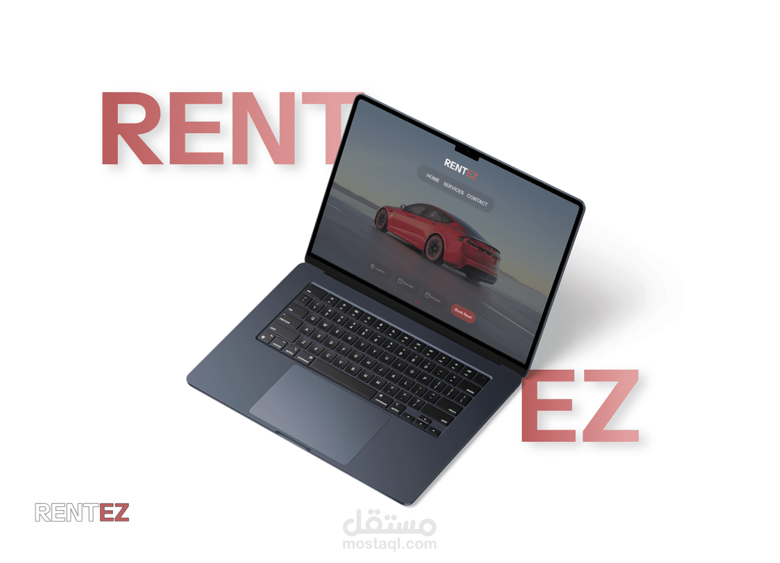 RentEz Car Rental Website