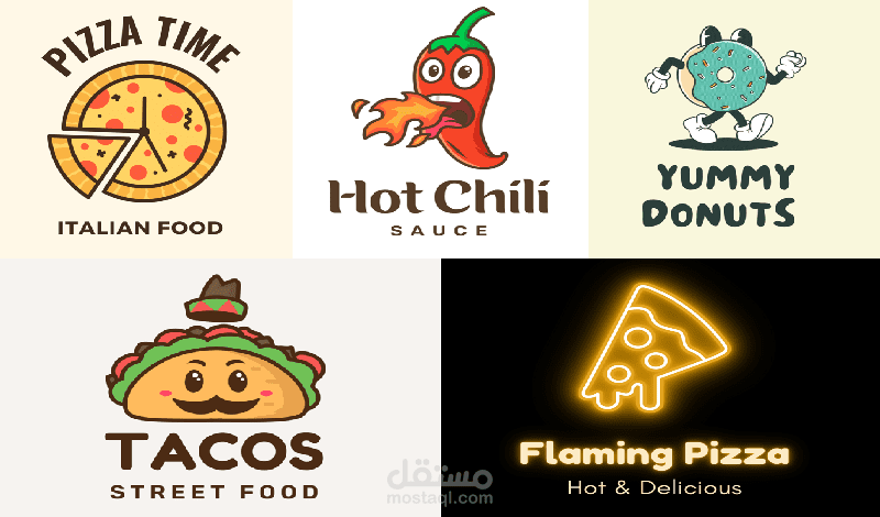 تصميم شعارات احترافية Logo design