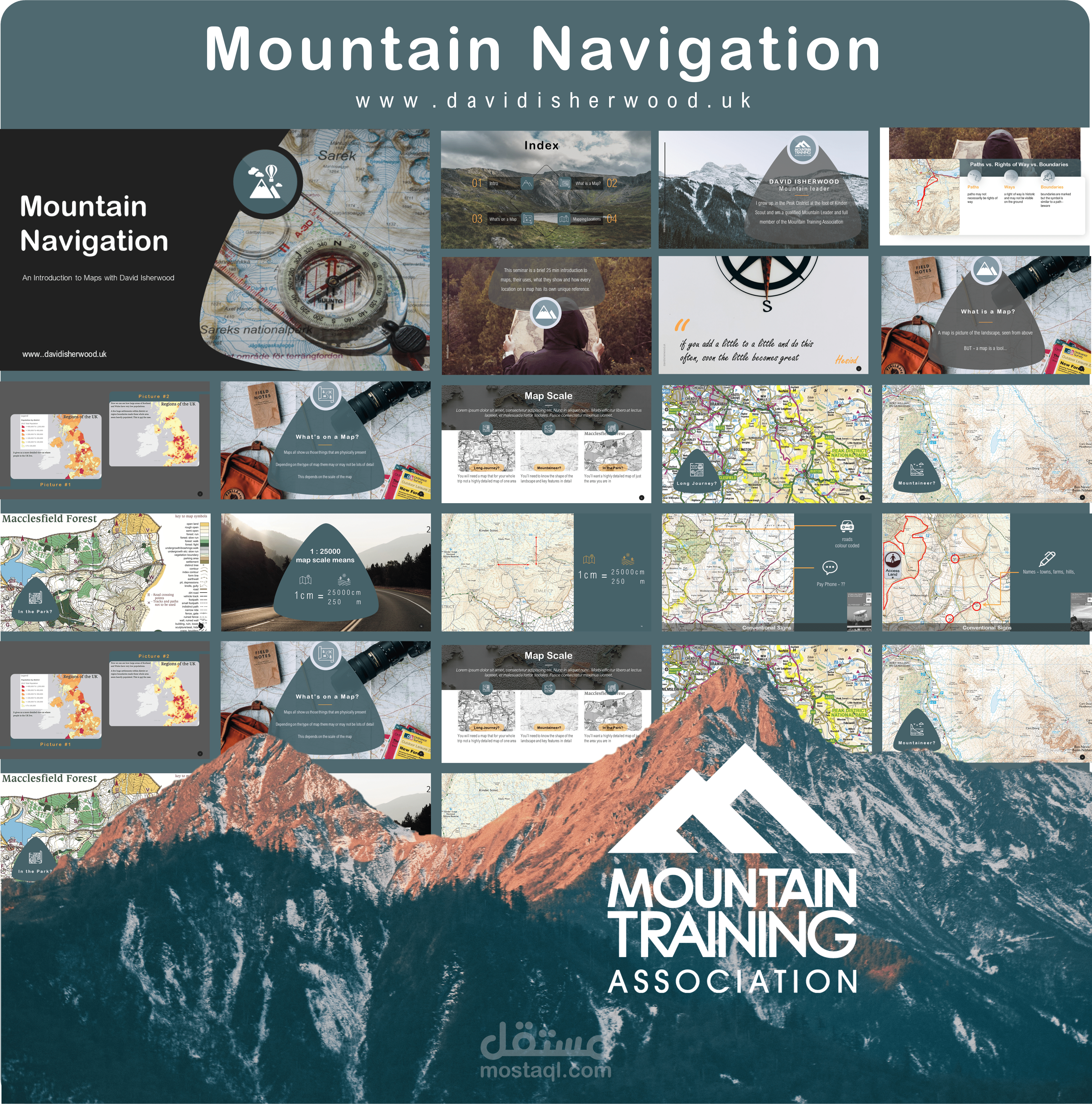 Mountaineering PowerPoint Design