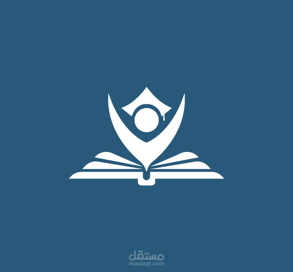 تصميم شعار وبناء هوية بصرية لشركة خدمات طلابية