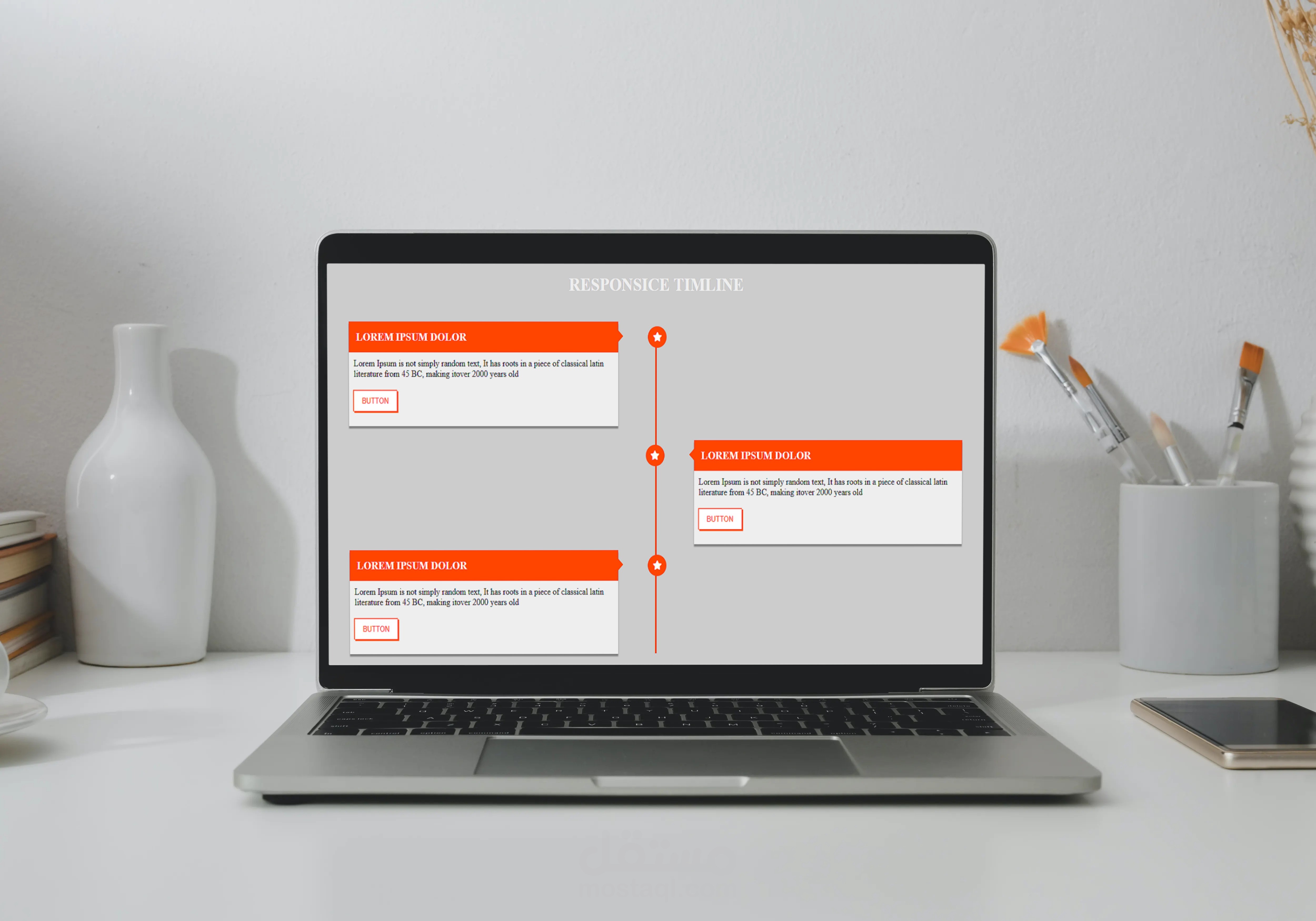 Responsive timeline
