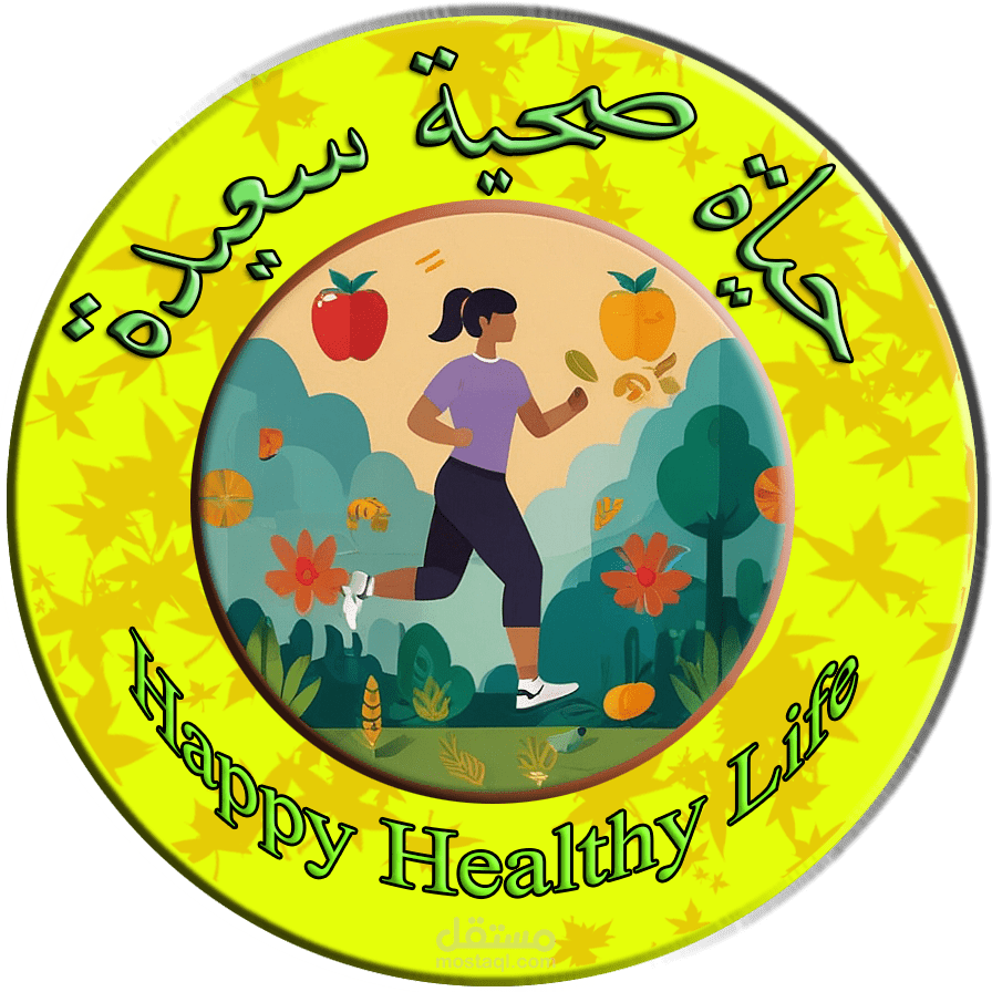 لوجو " قناة حياة صحية سعيدة "