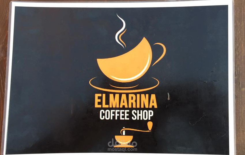 (Menu Coffee shop (ELmarina