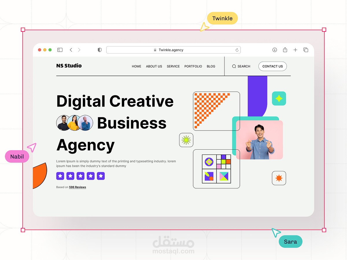 Creative Agency Website