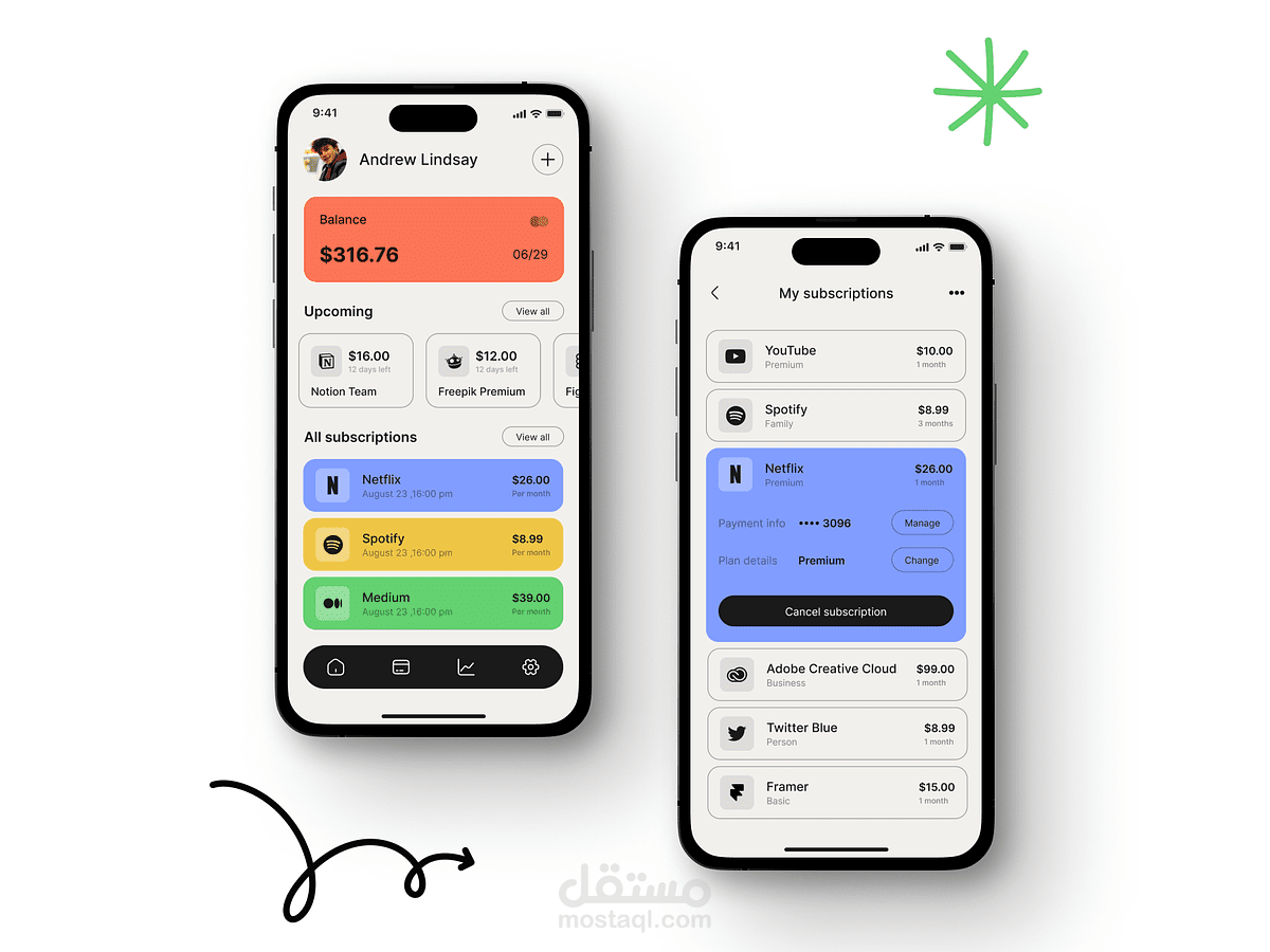 Subscription Mobile App