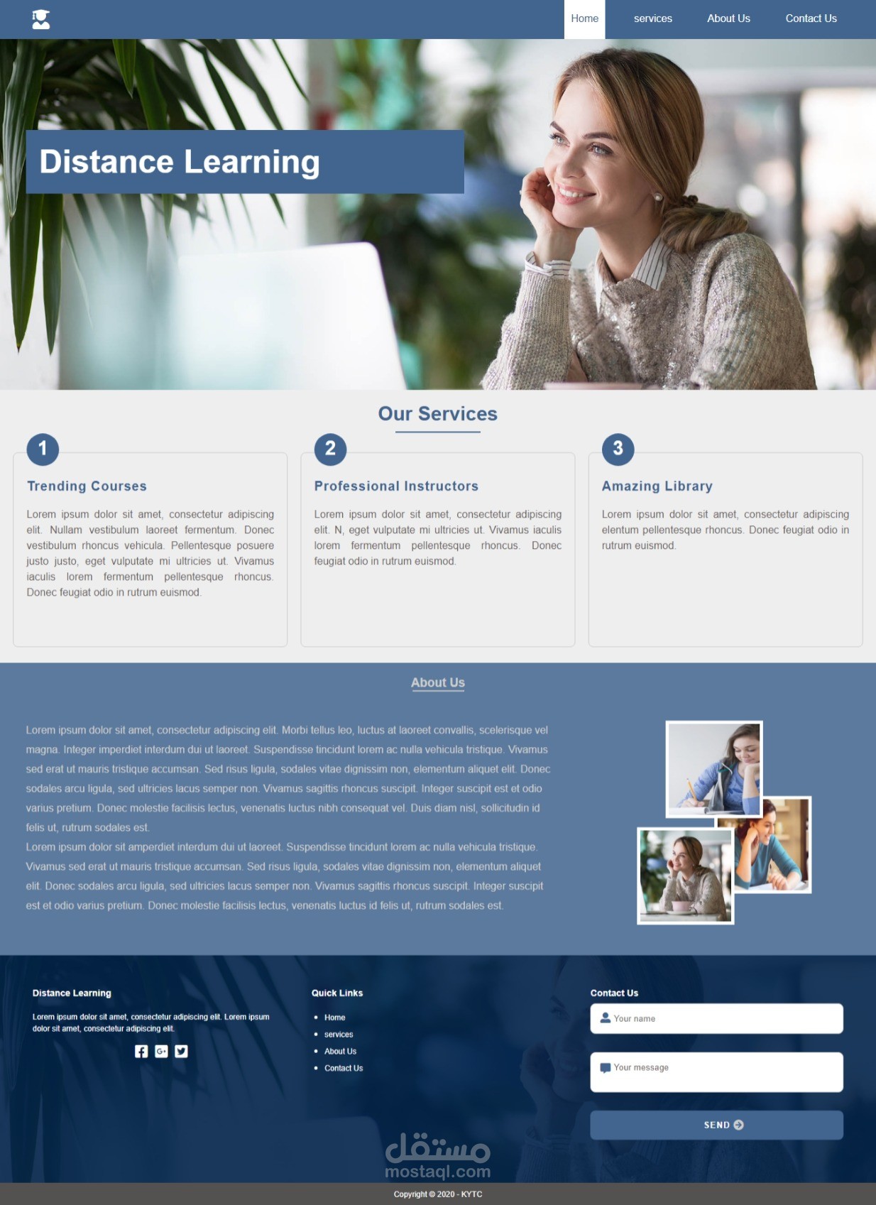 Distance learning